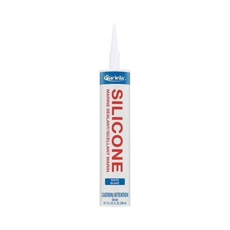Star Brite A 10.3 Oz White Silico, No 82121 82121